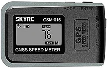 O Skyrc GSM-015 GPS ativou o velocímetro de controle remoto GNSS e o dispositivo de rastreamento de dados do altímetro para veículo, carro RC, barco, avião, foguete e quadcopter