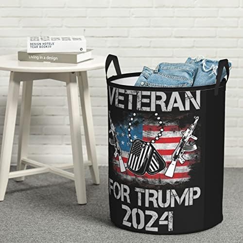 Veteranos para Trump 2024 Lavanderia Horse