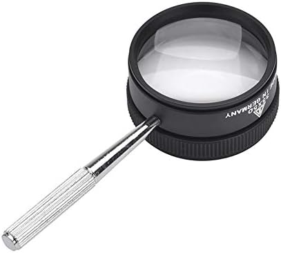 Huangxing-35x50mm de lupa portátil de mão 30 vezes lente óptica de jóias de identificação de jóias