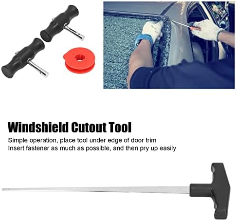 Ferramenta de remoção de pára -brisa de carro, kit de ferramenta de remoção de pára -brisa de carro