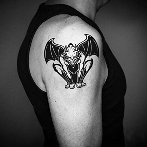 Gargoyle Tattoo Tattoo Adesivo - Ohmytat