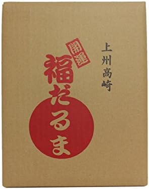 高崎 だるま Takasaki daruma hkdm-11-pk-11 rosa, nº 11, 13,0 x 11,8 polegadas, segurança interna, Takamori Company Luck