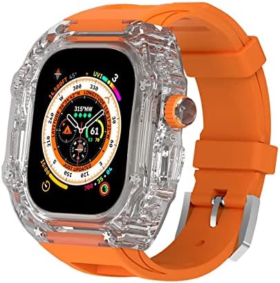Kappde para Apple Watch Ultra 49mm Mod Kit Series 8 7 6 5 4 Se Band Bacelet Strap Watch Band Duty