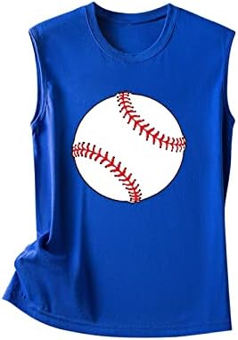 2023 camisa de beisebol para mulheres tanques de tampas de corrida letra impressão de beisebol mãe