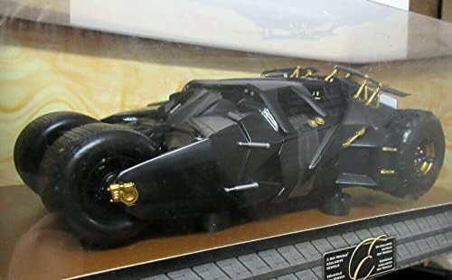 Hotwheelstoys Batmobile 1:18 Figura Batman O filme do Cavaleiro das Trevas Nib DC Comics