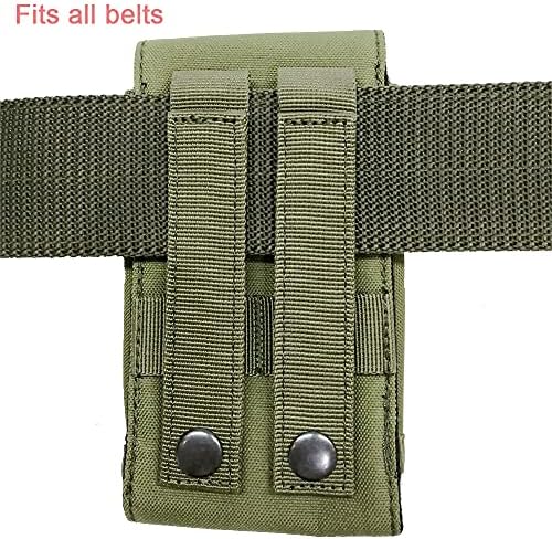Universal Tactical Molle Celro de celular Smartphone Smartphone Strap Pack Utilitário Militar Pouca