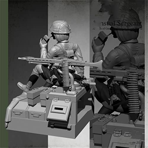 1/35 Modelo de soldado de resina WWII Soldier Miniatura Kit // LL1-85