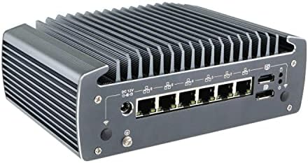 Hunsn Micro Firewall Appliance, Mini PC, Opnsense, VPN, Router PC, Intel Core i5 10210U, RX10,
