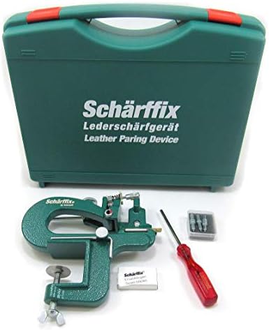 Schmedt Scharffix Kit de dispositivo de paring de couro