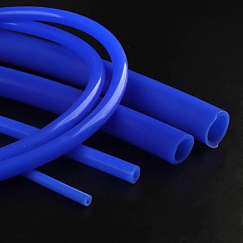 Tubo Zzhengf-Robber 100cm i.d 2 ~ 32mm Mangueira de silicone azul resistente ao calor Mangueira
