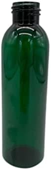 Garrafas de plástico Cosmo Green Cosmo de 4 oz - 12 pacote de garrafas vazias recarregáveis ​​- BPA Free - Óleos essenciais - Aromaterapia | Caps de spray de bomba de névoa fina com nervuras brancas - feitas nos EUA - por fazendas naturais…