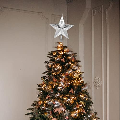 Valiclud 1pc Christmas decorativo de Natal em forma de estrela CM Decorações de cm tamanho do país das