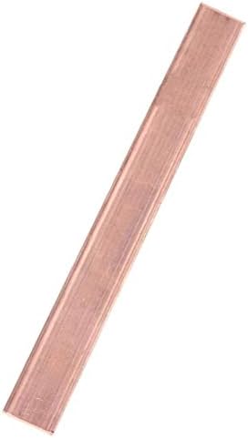 Folha de cobre pura de Yiwango 1pcs 100mm/3. 9 polegadas T2 Cu Metal Painel de barra plana Crafts