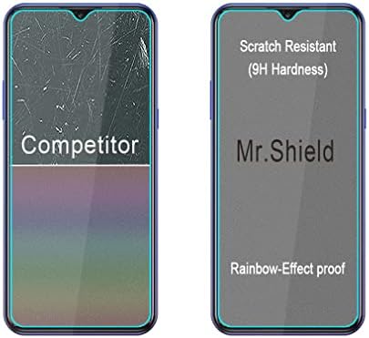 Mr.Shield [3-Pack] Protetor de tela para Doogee X95/X95 Pro, [vidro temperado] [Japão com dureza