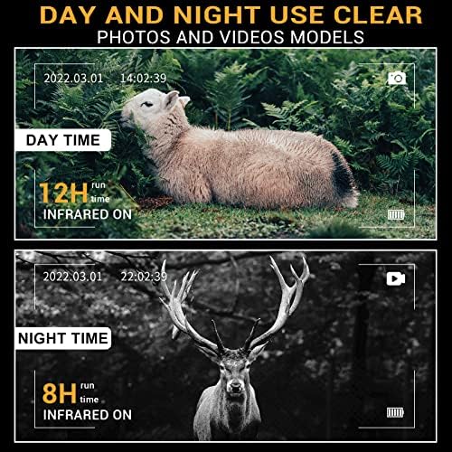 Binóculos de visão noturna da visão noturna para escuridão completa - Óculos digitais de vídeo em vídeo