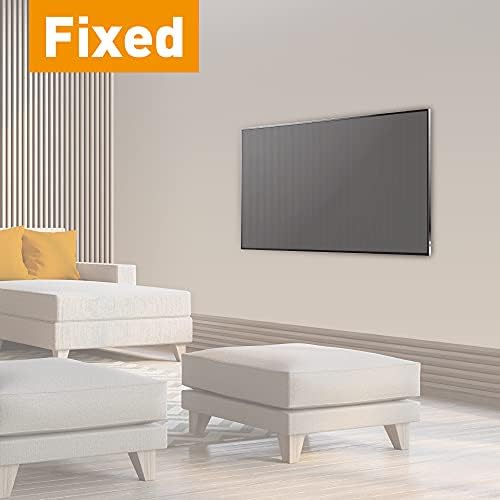 Montagem da parede de TV Barkan, suporte de tela fixo/curvo fixo/curvo de 32-90 polegadas, segura