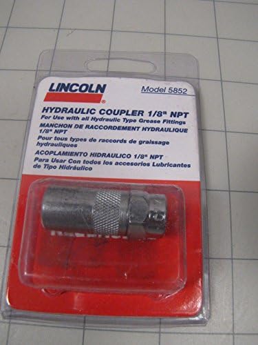 Lincoln 5852 Couplador hidráulico de pistola de graxa Diâmetro pequeno