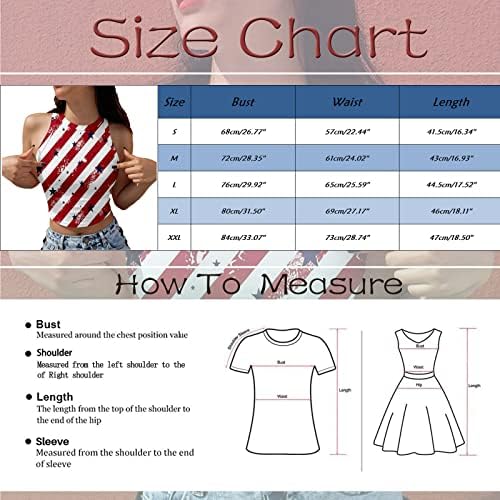 4 de julho Tampo de tampo para mulheres American Flag Summer Summer Casual Camisetas listras tie-dye Tamas