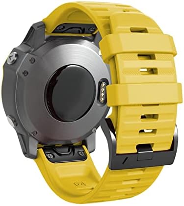 AMSH 26 mm 22mm Watch Watch Band para Garmin Fenix ​​7 7x 6x 6Pro Watch Silicone Easy Fit Wrist Band