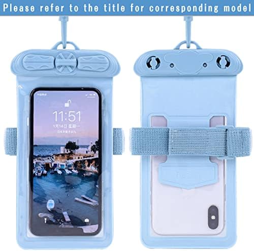 Caixa de telefone Vaxson, compatível com Asus ZenFone Max Pro ZB631kl Bolsa à prova d'água [não protetor de tela Film] Blue