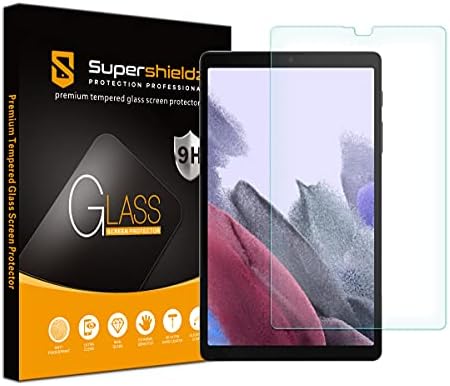 Supershieldz projetado para Samsung Galaxy Tab A7 Lite Protetor de tela de vidro temperado, anti -scratch, bolhas