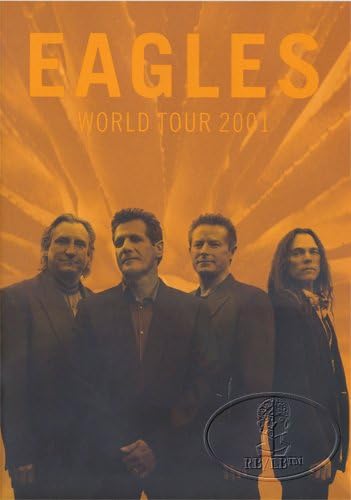 The Eagles 2001 World Tour Concert Program Program