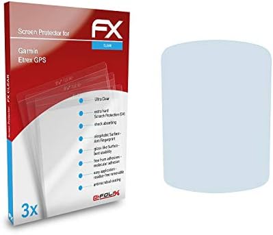 Atfolix Screen Protection Film Compatível com Garmin Etrex GPS Screen Protector, filme de proteção
