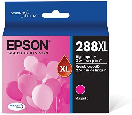 Epson T288 Durabrite Ultra -Pink de alta capacidade Magenta -Cartridge para impressoras de expressão de Epson selecionadas