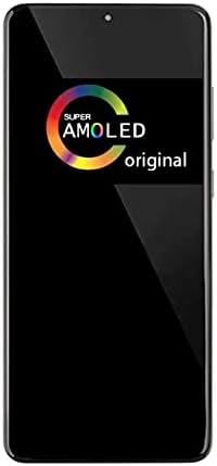 [Quadro preto cósmico] AMOLED LCD para Samsung Galaxy S20 Ultra 5G Digitalizer Screen Touch Montagem Substituição LCD Visor LCD 6,9 polegadas G988 G988A G988F G988P G988R4 T U V W BETANR
