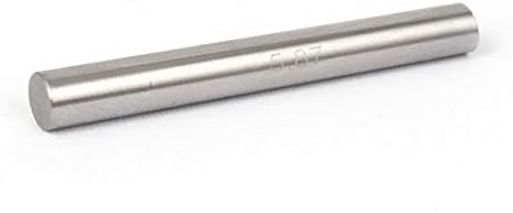 X-Dree 5,87mm x 50mm GCR15 Haste cilíndrica Pino do orifício do medidor de medidor Ferramenta de medição (5,87 mm