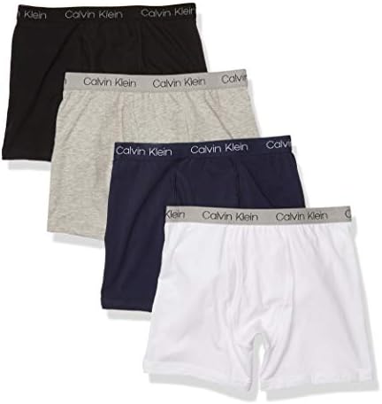 Calvin klein boys 'calwear 4 pack boxer beiral Value pack