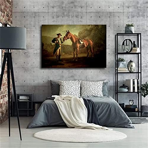 Napoleão Tony Soprano e Pie-O-O-My Poster de Pintura de Cavalo A Corrida de Sopranos Prinha Print