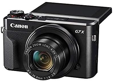 Canon PowerShot G7 x Mark II 20.1MP Kit de pacote de câmera digital com tripé de aranha e cartão de memória