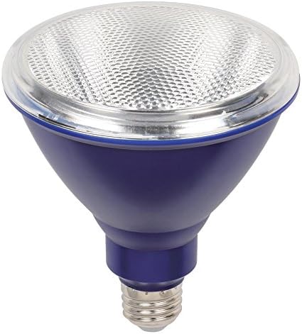 Iluminação de Westinghouse 3315100 100 watts equivalente Par38 Inundação Lâmpada LED de LED à prova de intempéries azuis azuis com base média, 1 contagem