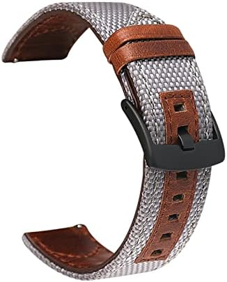 Kossma Leather Watch Band tiras para bracelete universal de 20 mm 22mm compatível com a maioria