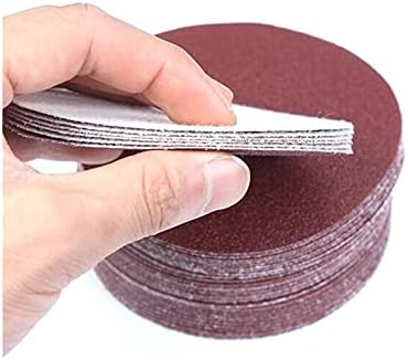 Lixa de polimento e lixamento 10 pedaços de lixa adesiva de 75 mm + M10 80mm de disco de polimento para acessórios