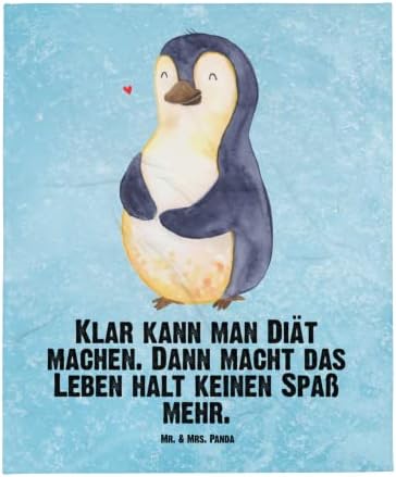Sr. e Sra. Panda Baby Blanket Penguin Diet - Penguins, inverno, amor corporal, pinguins, pólo norte, peso,