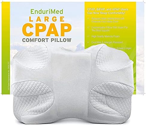 Endurimed Save 10% no CPAP travesseiro cpap pescoço bloco premium cpap tampas para tiras de capacete