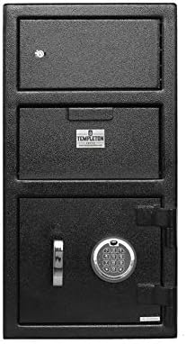 Templeton Standard Depositor Drop Safe & Lock Box, trava de combinação eletrônica de teclado multi-user
