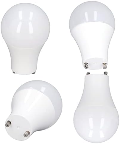 Fafeicy 4pcs GU24 Lâmpada LED, lâmpada de economia de energia de 120V 2 Prong A19 900 Lumens com 4 estilos opcionais, 丨 5W 2700K 丨 5W 5000K 丨 9W 2700K 丨 9W 5000k