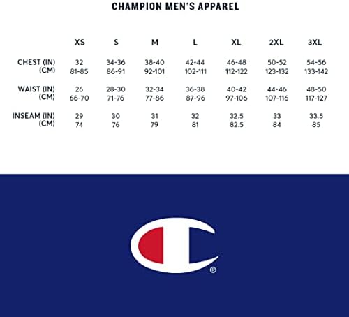 Bolsa de apoio total dos campeões masculinos 3/4 leggings de compressão, anti-odor, perneiras Wicking, 23,5