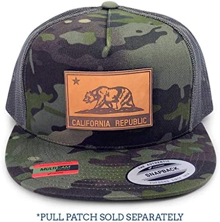Puxe o patch chapéu tático | Autêntica Tampa do Snapback MultiCam Bill Bill Trucker | 3x2 LOOP SUPERFÍCIA
