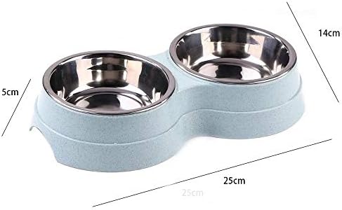 Sifanny Dog Double Bowl Puppy Food Waters Alimentador
