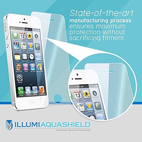 Illumi Aquashield Screen Protector Compatível com Apple Watch Series 7 OND-Bubble Definition Clear Flexible