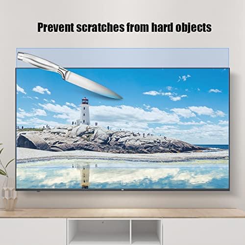 Tela da TV Anti-Glare/Anti Blue Light/Anti Scratch Film, Painel de proteção contra danos, para Sharp,