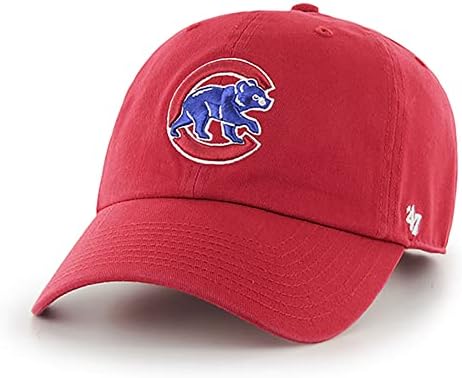 Cubs de Chicago limpam chapéu ajustável adulto de tamanho único
