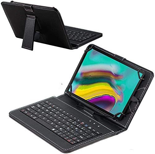 Caixa de teclado preto da Navitech compatível com Chuwi 10,1 polegadas Hi10 Go Tablet
