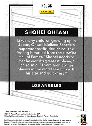 2019 Panini National Convention Packs Silver 35 Shohei Ohtani Los Angeles Angels Multisport