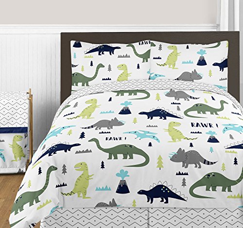 Baby Children Kids Roupos Roupa cesto para o conjunto de roupas de cama de dinossauros modernos
