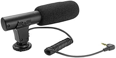Microfone externo Hamiltonbuhl para câmeras de câmeras e câmeras SLR